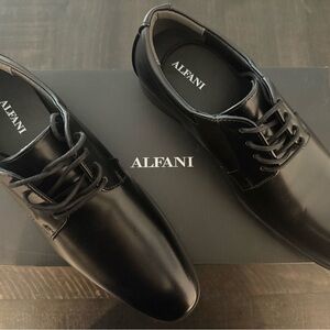 Alfani Men's Classic Black Oxfords
